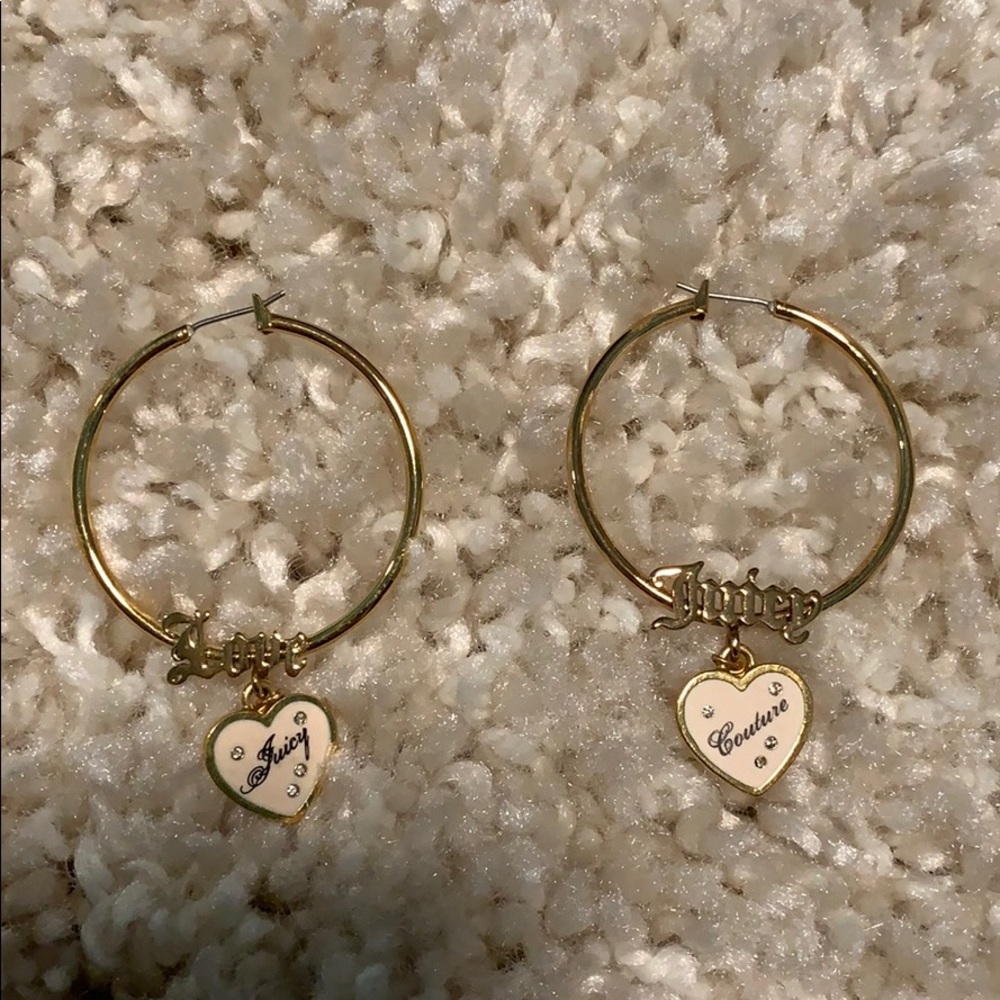 Juicy couture dangling earrings